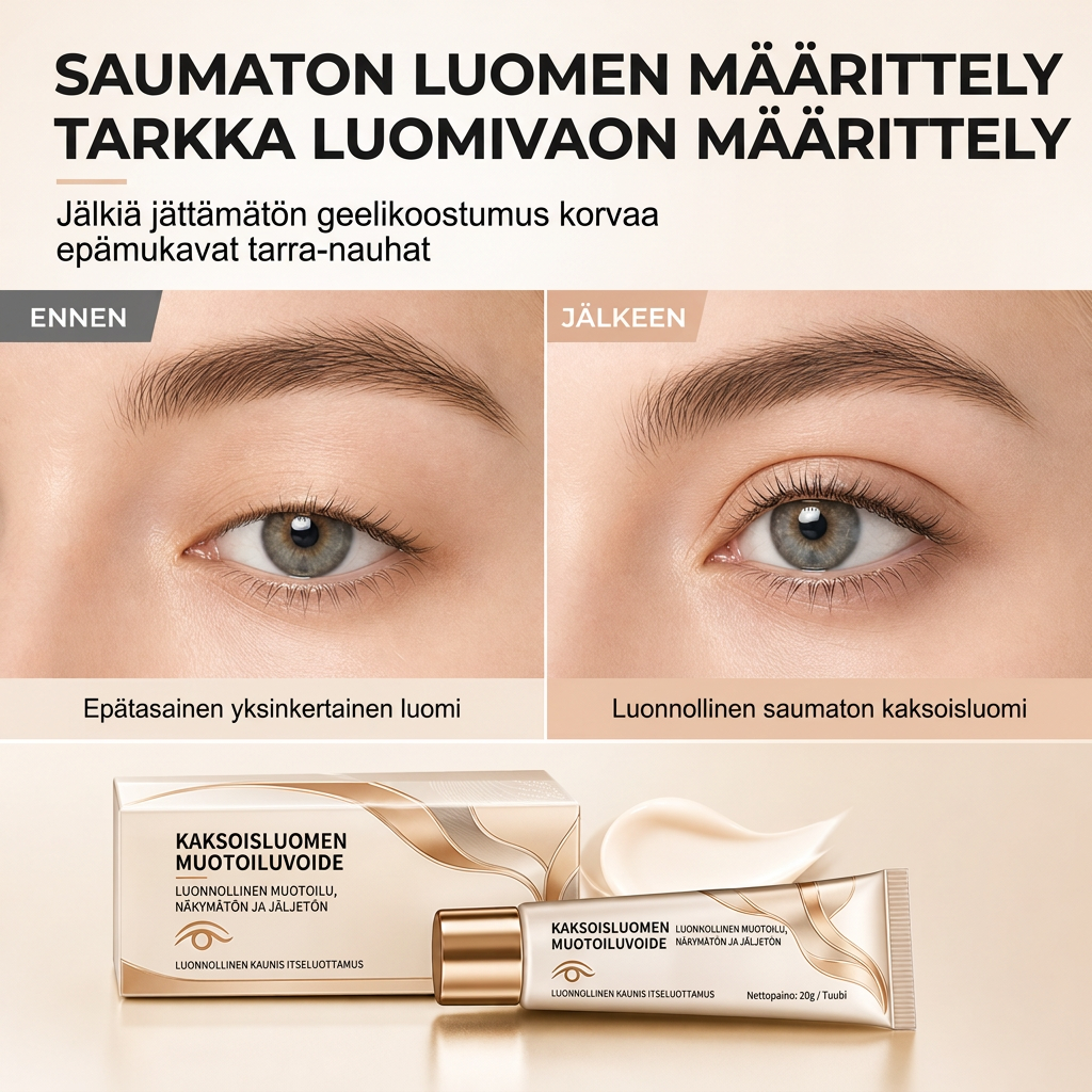 đïž 50% ALENNUS NYT! Kaksoisripsien muotoiluvoide â nĂ€kymĂ€tön ja pitkĂ€kestoinen silmĂ€ripsien muotoeligeeli, hellĂ€ ja lĂ€pinĂ€kyvĂ€ koostumus luonnollisille verhotuille ja epĂ€tasaisille silmille