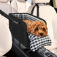 🐶NYT 50 % ALENNUS!🎁 Secure Travel Pet Booster – kannettava koiran turvaistuin, mukana turvavaljaat; pehmustettu matkakotelo pienille ja keskikokoisille koirille
