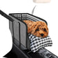 🐶NYT 50 % ALENNUS!🎁 Secure Travel Pet Booster – kannettava koiran turvaistuin, mukana turvavaljaat; pehmustettu matkakotelo pienille ja keskikokoisille koirille