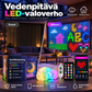 💡Vedenpitävä LED-valoverho🎵Ohjaus sovelluksella + musiikkisynkronointi! Värikkäät valot liikkuvat musiikin tahdissa – täydellinen valinta koristeeksi ja juhliin🏠
