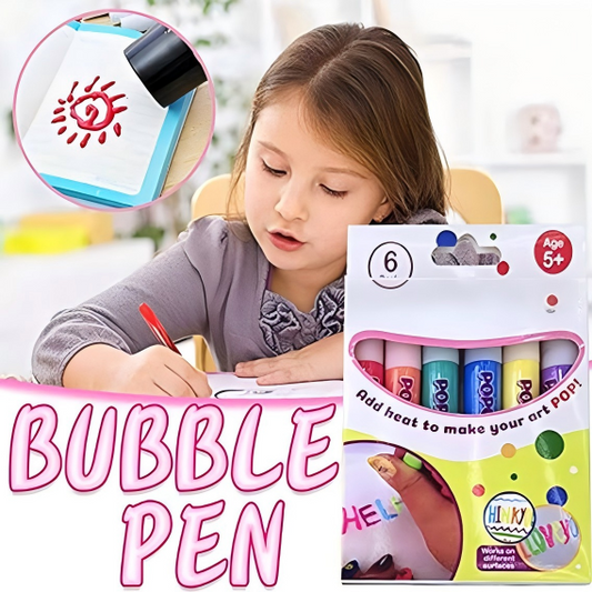 🖍️ Joulualennusmyynti, 50 % alennus🎁 Maagiset kuplakynät, lämpöaktivoituvat popcorn-kynät – DIY-3D-taidekynät lasten askarteluun