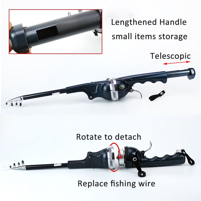 🎣Monitoiminen teleskooppinen onkivapapaketti🐟