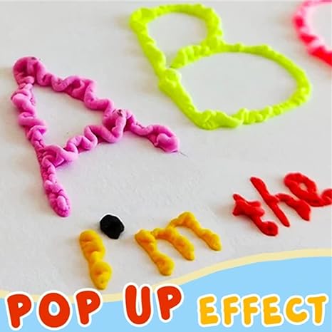 🖍️ Joulualennusmyynti, 50 % alennus🎁 Maagiset kuplakynät, lämpöaktivoituvat popcorn-kynät – DIY-3D-taidekynät lasten askarteluun