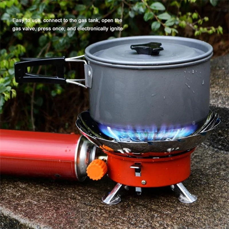 🔥 Lotus Small Square Stove - Kannettava ja kokoontaitettava, uusi kokemus ulkona kokkaamisesta!