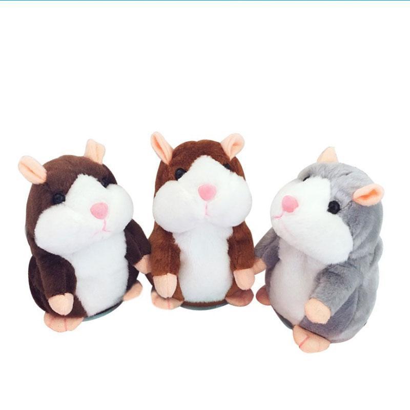 🐹🎁NYT 50 % ALENNUS! Puhuva hamsteripehmo – toistaa sanasi, heiluttaa päätään automaattisesti, interaktiivinen pehmolelu, hauska oppimislelu lapsille ja juhlahumua