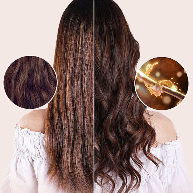 50 % ALENNUS!!💥Täysin automaattinen kiharrin – kädet vapaana käytettävä pyörivä muotoilulaite, jolla saat ylellisiä, joustavia kiharoita💇‍♀️ Hellävarainen keraaminen lämmitys • Ei takkuja • Helppoja kampaamolaatuisia kiharoita muutamassa minuutissa ⏱️🌿