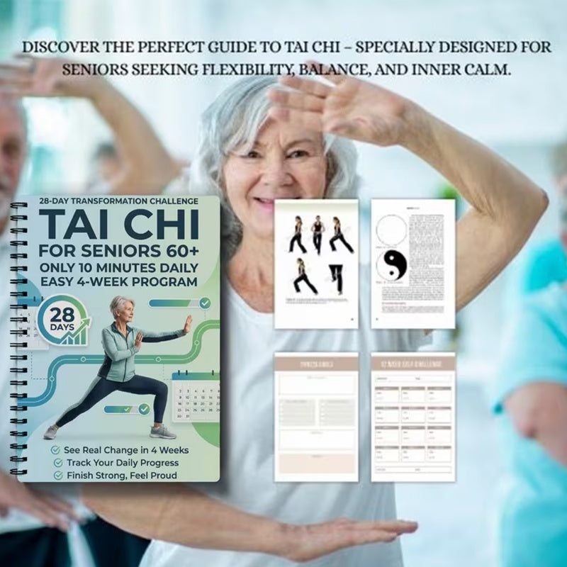 ⏳ Ajallisesti rajoitettu tarjous: 50 %:n alennus ⏰ Hyvinvointivinkki | 28 päivän tai chi -opas 🧘☯️