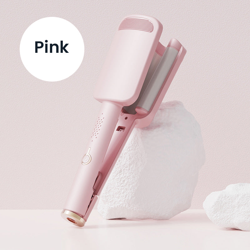 🔥 MÄÄRÄAIKAINEN -50 % TARJOUS! ✨ 🌸 32 mm:n aaltokiharrin – suuret kimmoisat kiharat, 4 säädettävää lämpöasetusta ja negatiivinen ionohoito – salonkilaatuista muotoilua kotona 💇‍♀️
