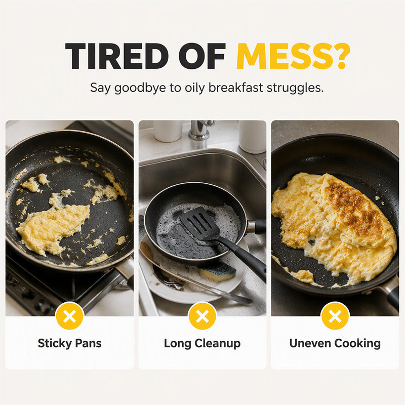 🍳 2-in-1-mikroaaltouuni-omeletti- ja munakeittolaite