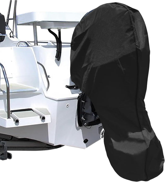 🚤❄️ 50 % ALENNUS – KOKONAISPEITTÄVÄ VENEENMOOTTORIN SUOJA 420D OXFORD -SUOJAA PERÄMOOTTORIA SADELTA, LUMELTA JA UV-SÄTEILYLTÄ, ILMAN TYÖKALUJA! 🛡️