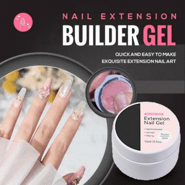 💅 50 % ALENNUS! ✨ Kestävä kynsien pidennysgeeli – helppokäyttöinen koostumus kauniiden DIY-kynsien pidennyksiin 💖