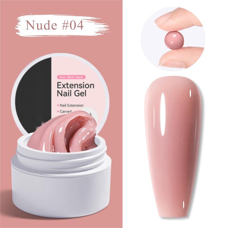 💅 50 % ALENNUS! ✨ Kestävä kynsien pidennysgeeli – helppokäyttöinen koostumus kauniiden DIY-kynsien pidennyksiin 💖