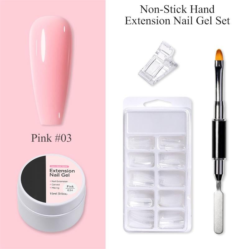💅 50 % ALENNUS! ✨ Kestävä kynsien pidennysgeeli – helppokäyttöinen koostumus kauniiden DIY-kynsien pidennyksiin 💖