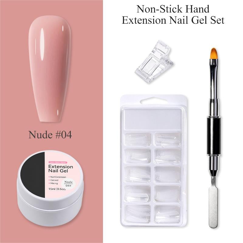 💅 50 % ALENNUS! ✨ Kestävä kynsien pidennysgeeli – helppokäyttöinen koostumus kauniiden DIY-kynsien pidennyksiin 💖