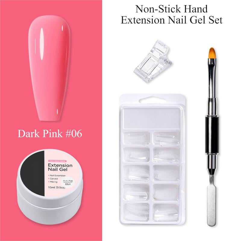 💅 50 % ALENNUS! ✨ Kestävä kynsien pidennysgeeli – helppokäyttöinen koostumus kauniiden DIY-kynsien pidennyksiin 💖
