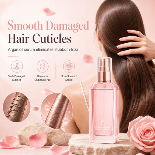 🌸 Marokkolainen tuoksuinen hiusöljysuihke | 80 ml