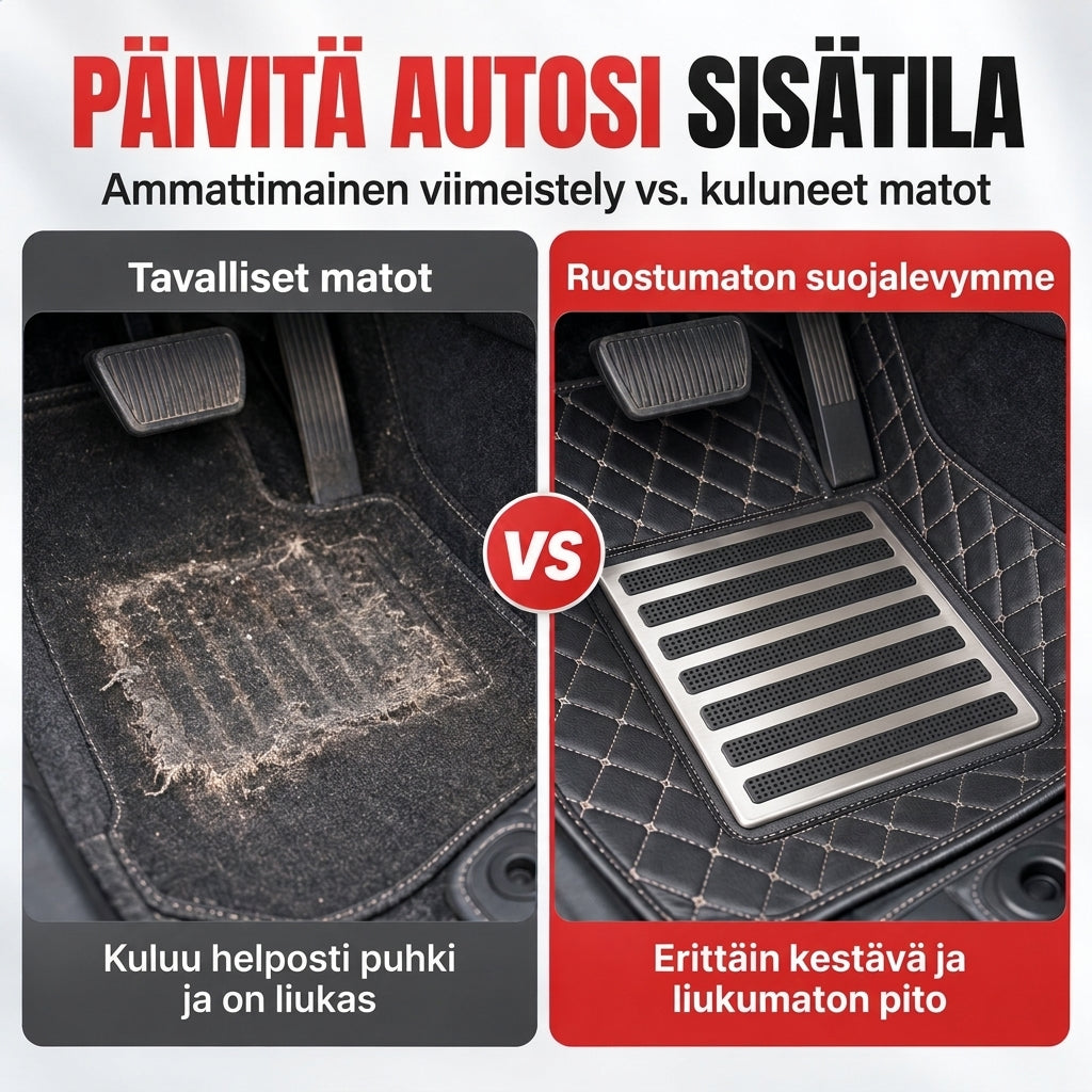 🔥Ajallisesti rajoitettu 50 %:n alennus⏰️Yleiskäyttöinen kulutusta kestävä autolattiamaton kantopala