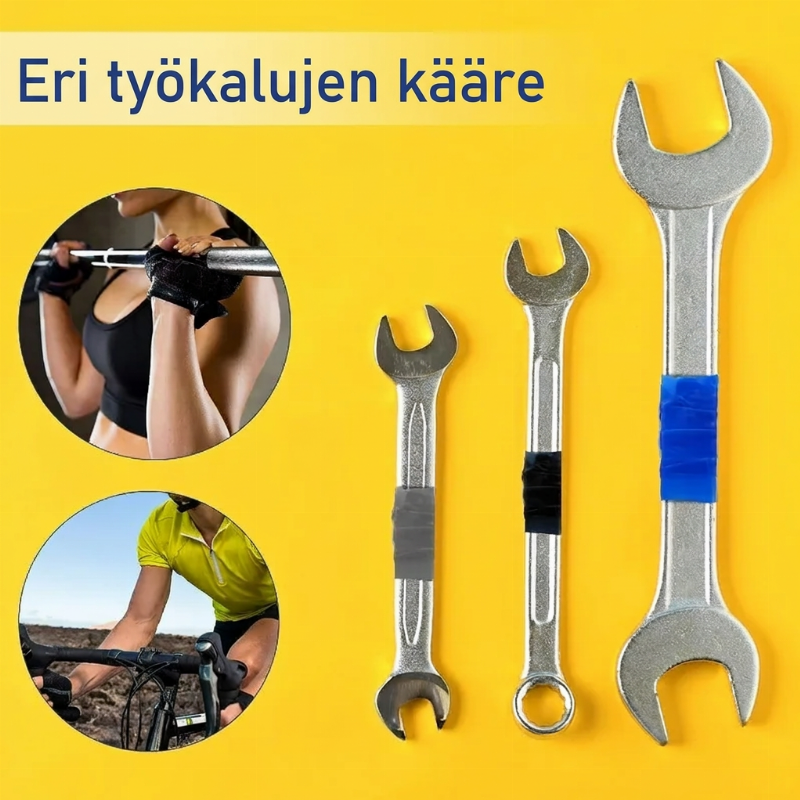 📦 -50% ALENNETTU NYT!Vedenpitävä itsesulkeutuva silikoni teippi
