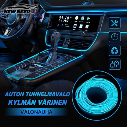 🎁 Vuoden 2026 uutuus: 50% alennus 💥 Auton sisätilojen LED-nauhatunnelmavalo Pro – lisää mukautettu hehku matkustamoon, helppo asentaa ja loistava ilta-ajeluihin 💡