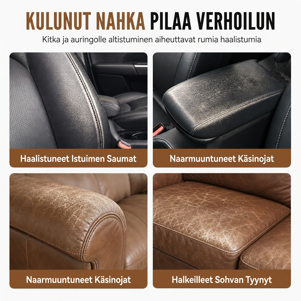 🖊️✨ Nahkainen korjauskynä – värin palautus ja naarmujen korjaus yhdessä tuotteessa 💪