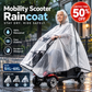 🥳2026 SUOSITTU TARJOUS🥳💞Yli 50 000 kappaletta myyty! 🌧️♿ Vedenpitävä sadetakki liikuntarajoitteisille skootterin käyttäjille – läpinäkyvä malli takaa hyvän näkyvyyden, kestävä ja koot 5XL–6XL. Pysy kuivana ja turvassa sateisilla ajeluilla! 🛡️✅