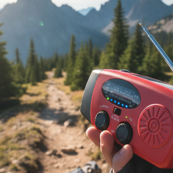 🎁Uutuudet 2026 – 50 % alennus💥🔋Monitoiminen kannettava aurinkokäyttöinen hätäradio – varavirtalähde, käsikampi ja säävaroitustoiminto⚡
